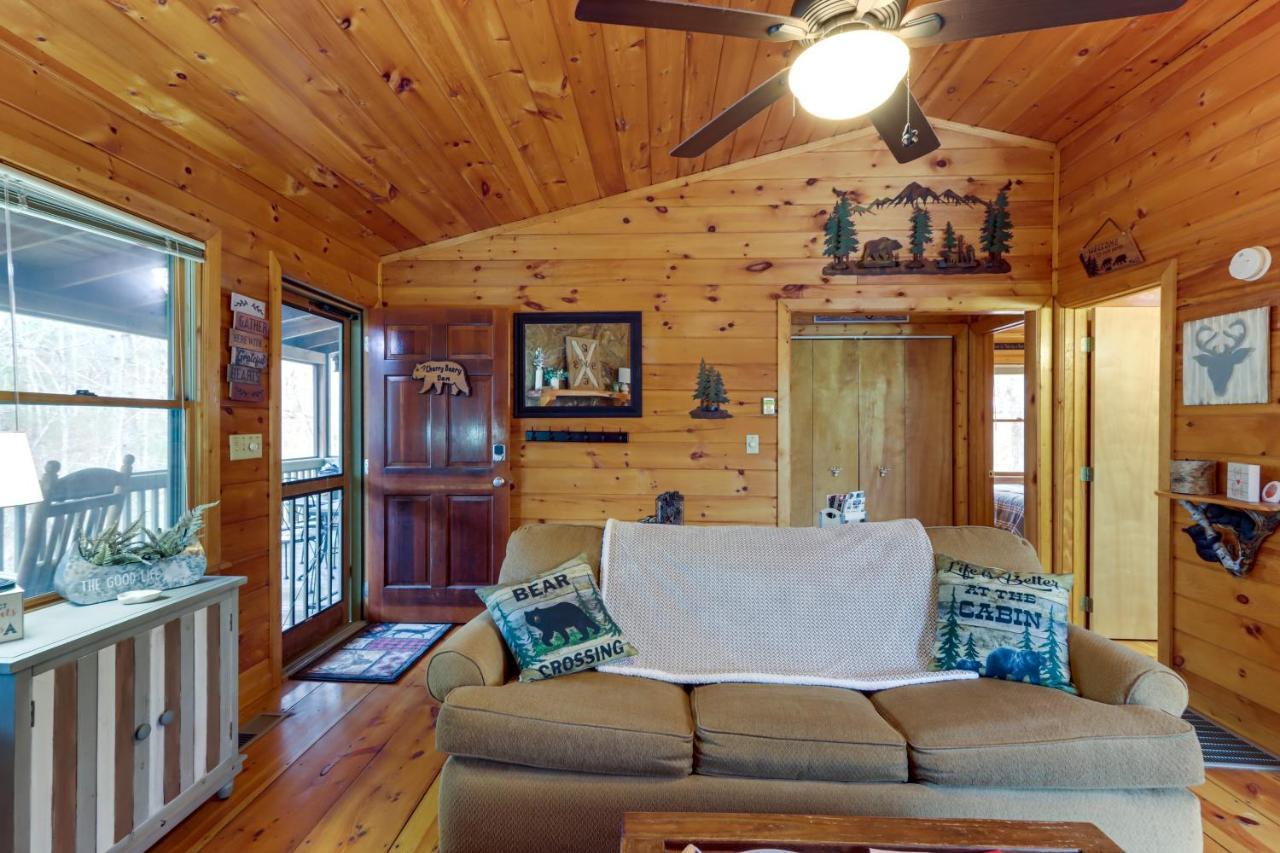 Blue Ridge Cozy Cabin In The Woods With Hot Tub! Esterno foto