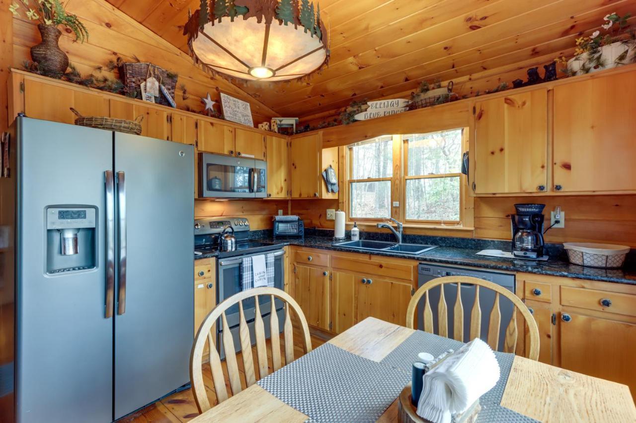 Blue Ridge Cozy Cabin In The Woods With Hot Tub! Esterno foto