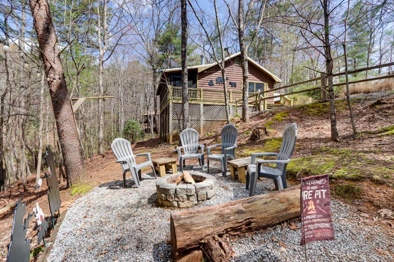 Blue Ridge Cozy Cabin In The Woods With Hot Tub! Esterno foto