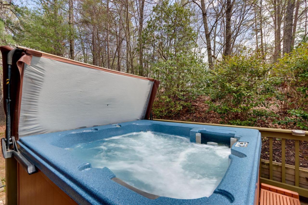 Blue Ridge Cozy Cabin In The Woods With Hot Tub! Esterno foto