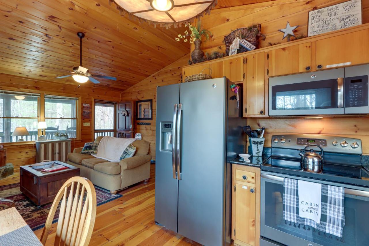 Blue Ridge Cozy Cabin In The Woods With Hot Tub! Esterno foto