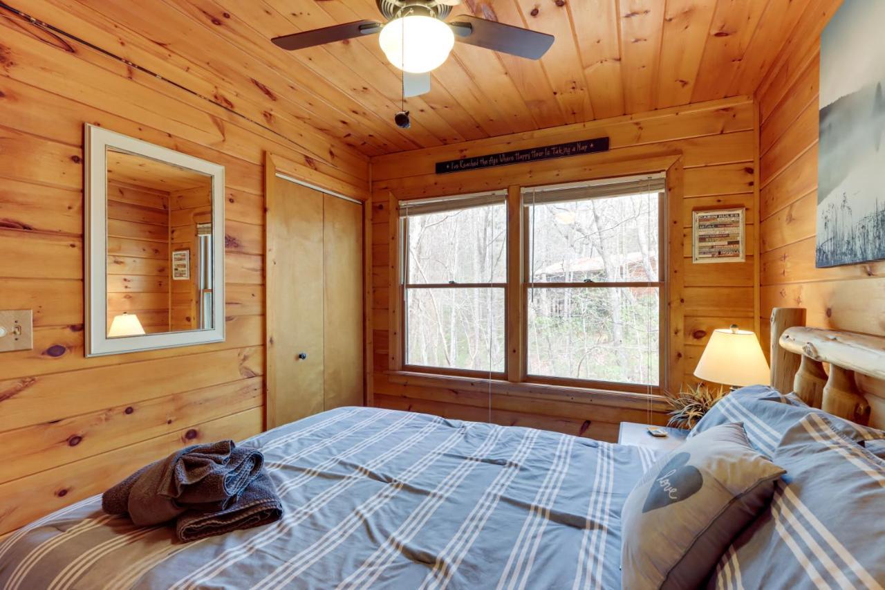 Blue Ridge Cozy Cabin In The Woods With Hot Tub! Esterno foto