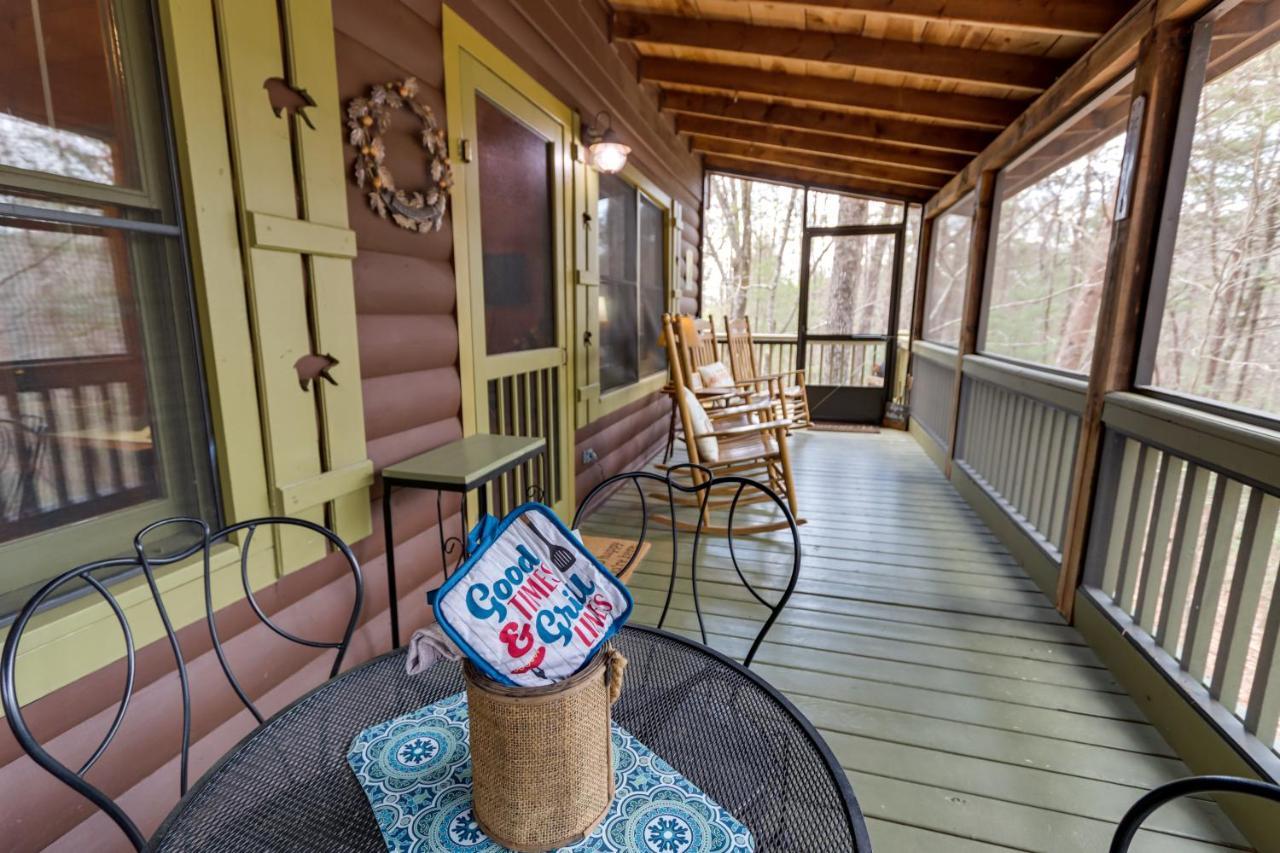 Blue Ridge Cozy Cabin In The Woods With Hot Tub! Esterno foto