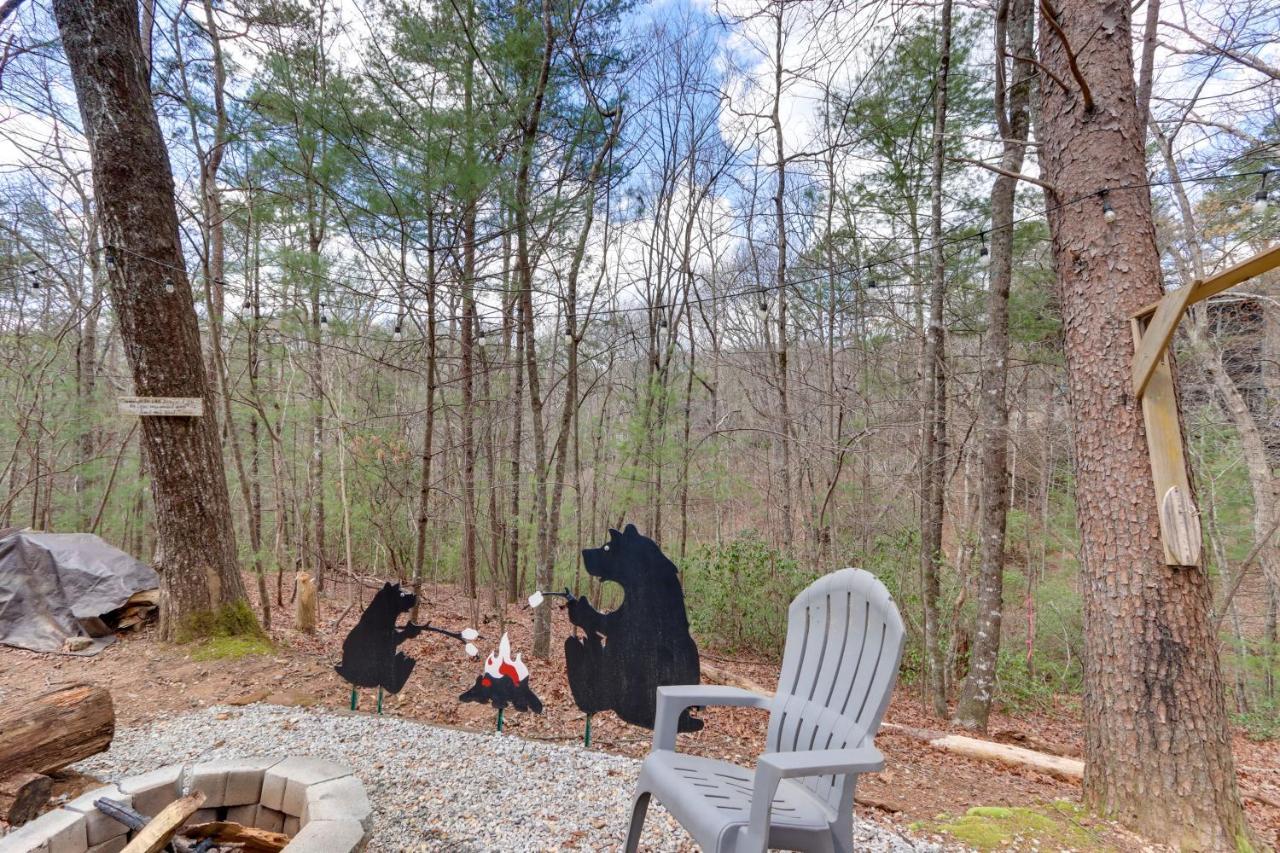 Blue Ridge Cozy Cabin In The Woods With Hot Tub! Esterno foto