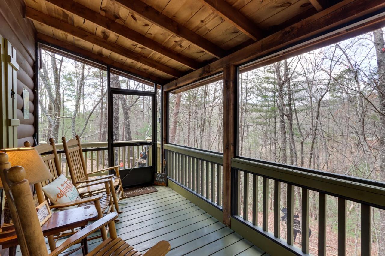Blue Ridge Cozy Cabin In The Woods With Hot Tub! Esterno foto