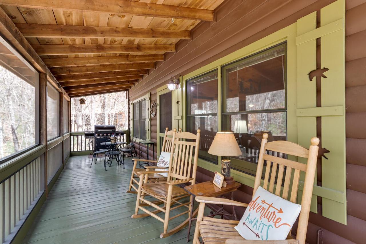Blue Ridge Cozy Cabin In The Woods With Hot Tub! Esterno foto