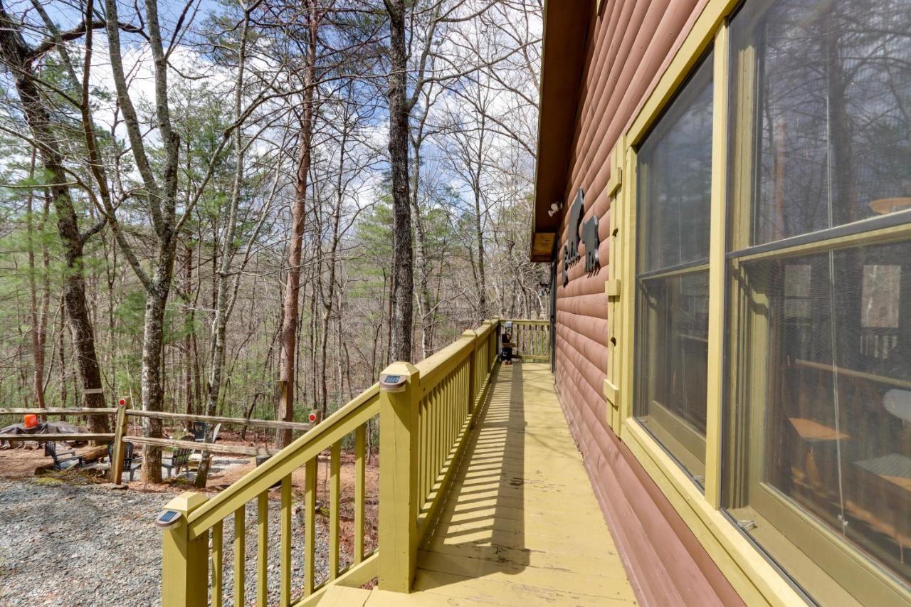 Blue Ridge Cozy Cabin In The Woods With Hot Tub! Esterno foto
